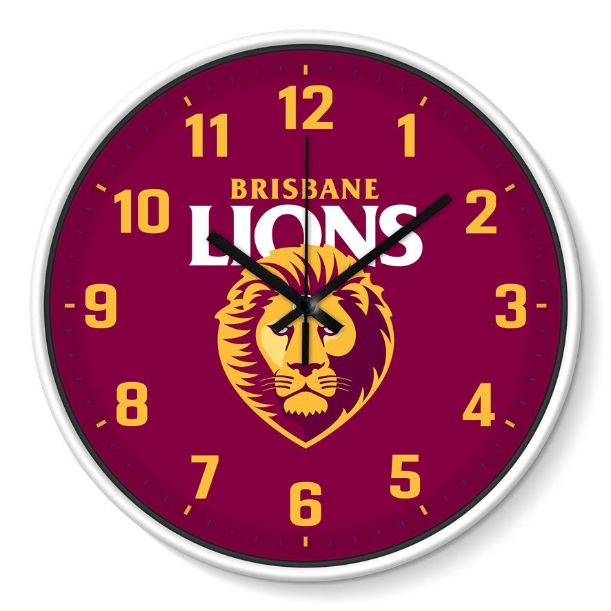 Brisbane Lions Wall Clock
