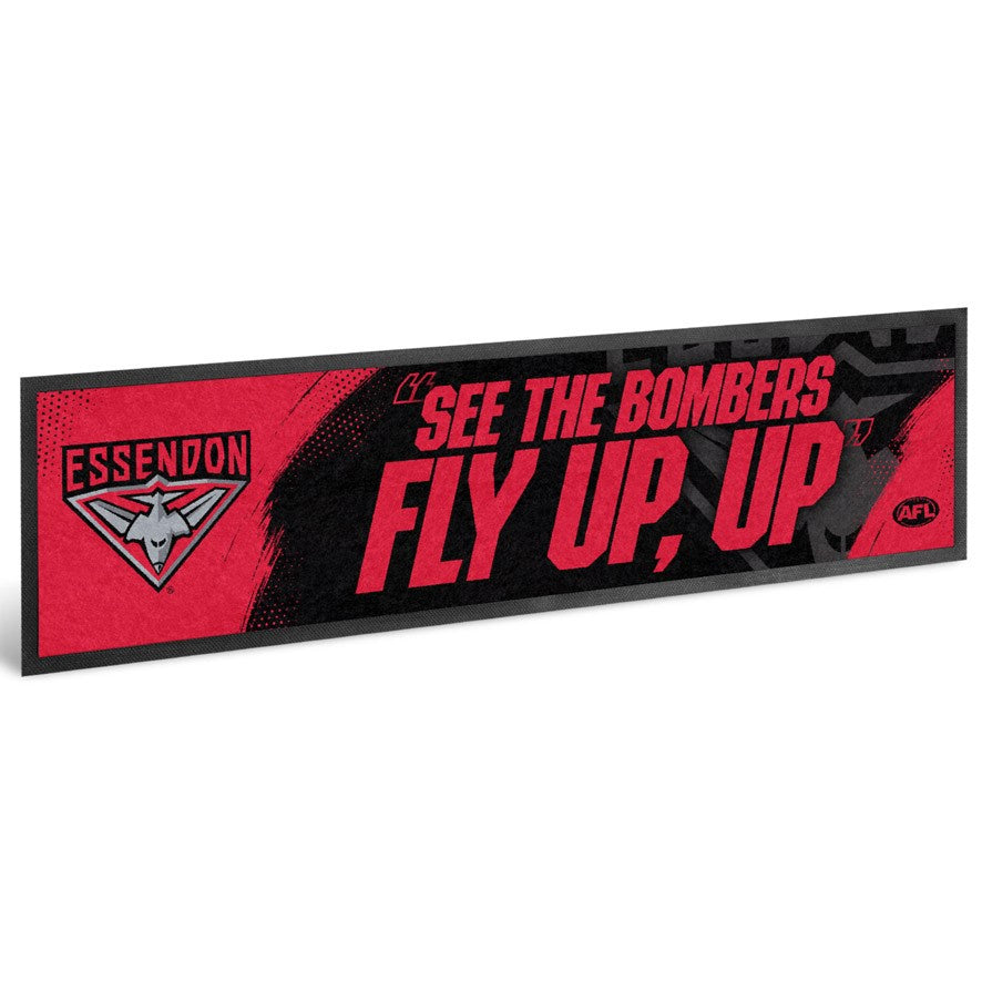 Essendon Bombers ' See the Bombers Fly Up" Bar Runner