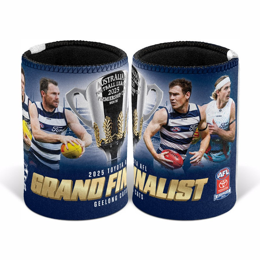 Geelong Cats 2025 Grand Final Can Cooler