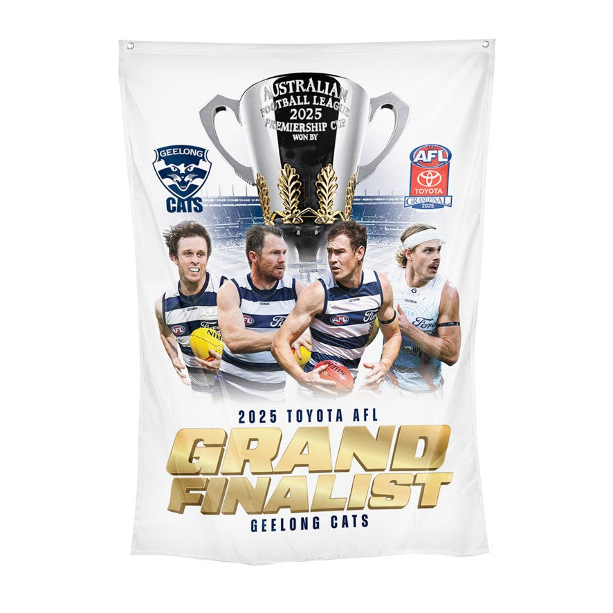 Geelong Cats Player Wall Flag