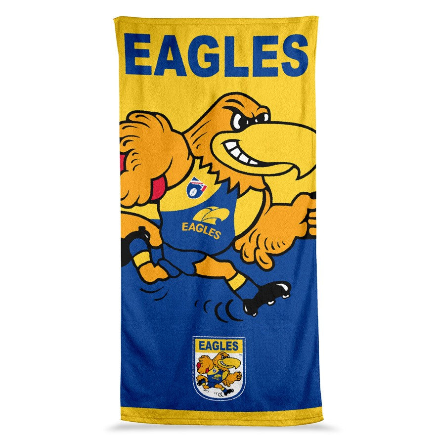 West Coast Eagles Jumbo Towel