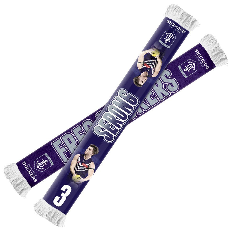 Fremantle Dockers Player Scarf - Caleb Serong
