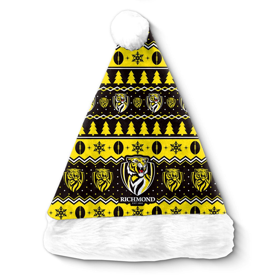 Richmond Tigers Santa Hat