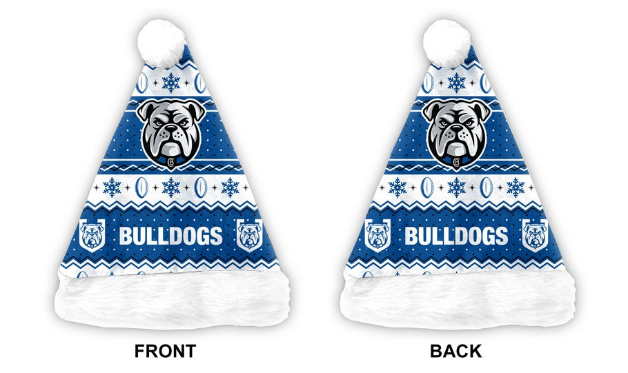 Canterbury Bulldogs Santa Hat
