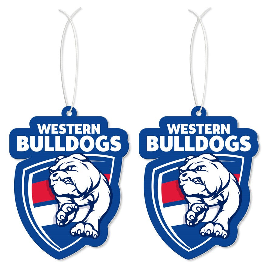 Western Bulldogs Air Freshener 2 Pack