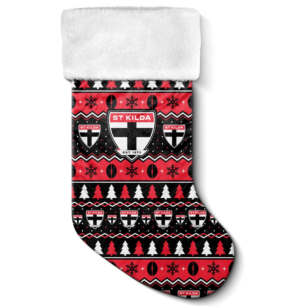 St Kilda Saints Christmas Stocking