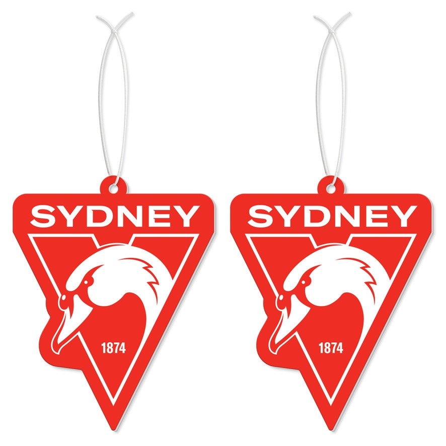 Sydney Swans Air Freshener 2 Pack