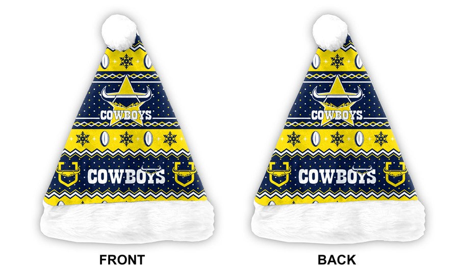 North Queensland Cowboys Santa Hat