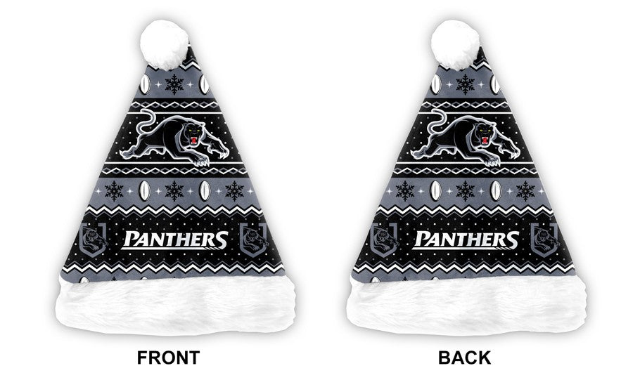 Penrith Panthers Santa Hat