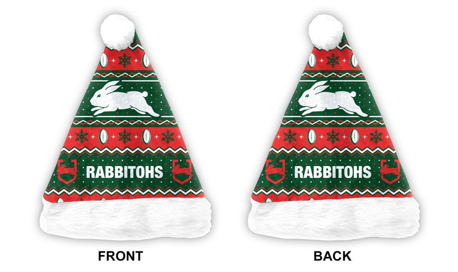 South Sydney Rabbitohs Santa Hat