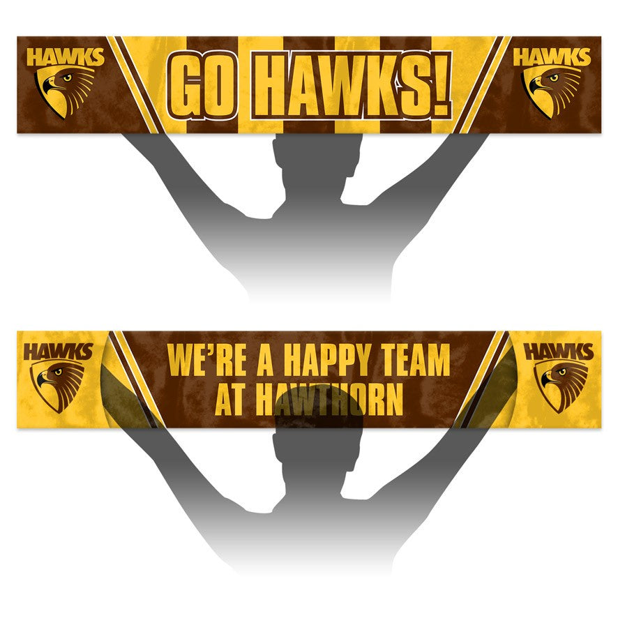 Hawthorn Hawks Banner Flag