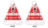 St George Illawara Dragons Santa Hat