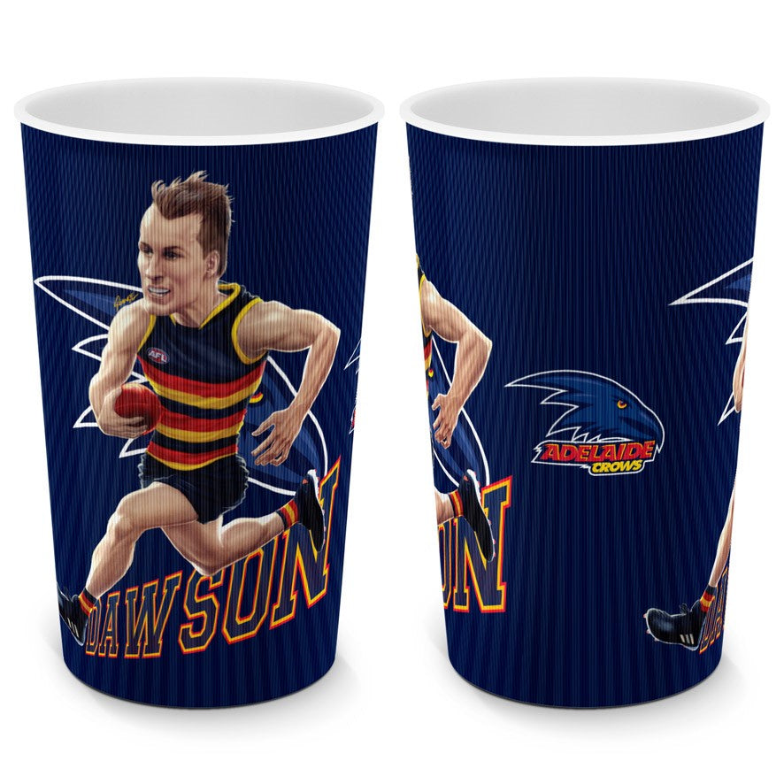 Adelaide Crows Plastic Tumbler - Jordan Dawson
