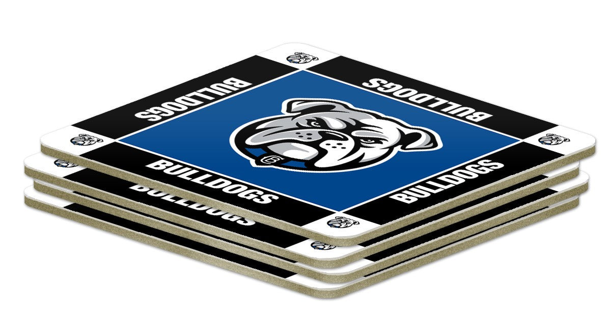 Canterbury Bulldogs Coasters - set of 4