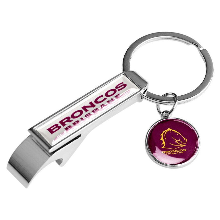 Brisbane Broncos Bottle Opener Keyring