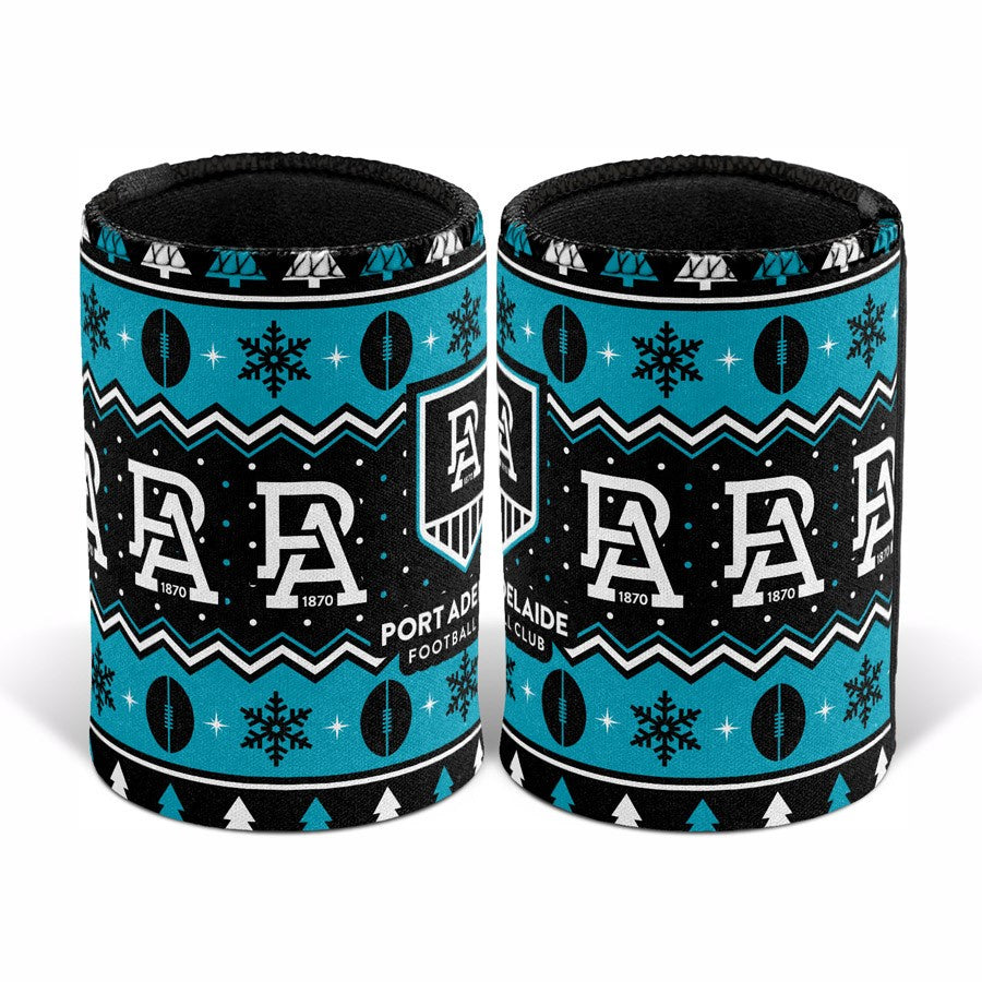 Port Adelaide Christmas Can Cooler