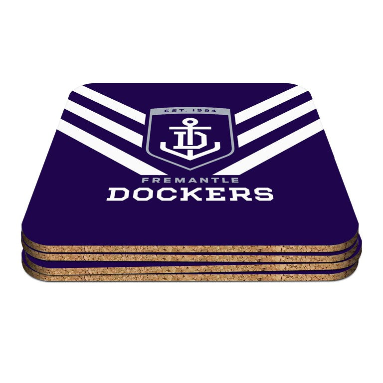 Fremantle Dockers Coasters - 4 pack