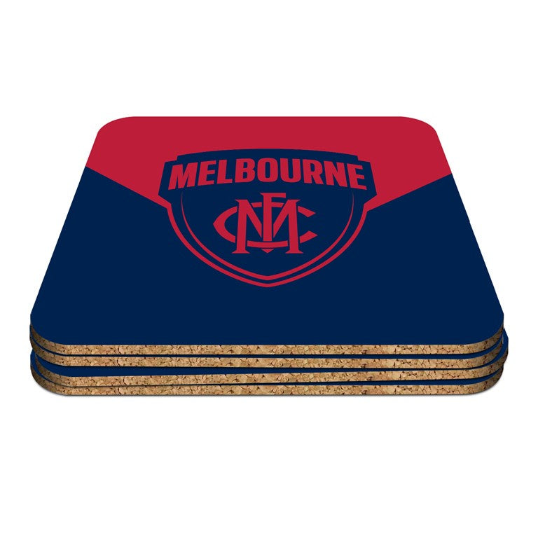 Melbourne Demons Coasters - 4 pack