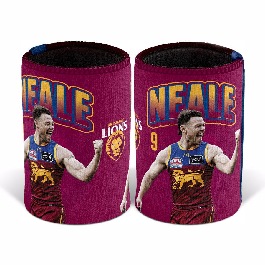 Brisbane Lions Player Can Cooler- Lachie Neale