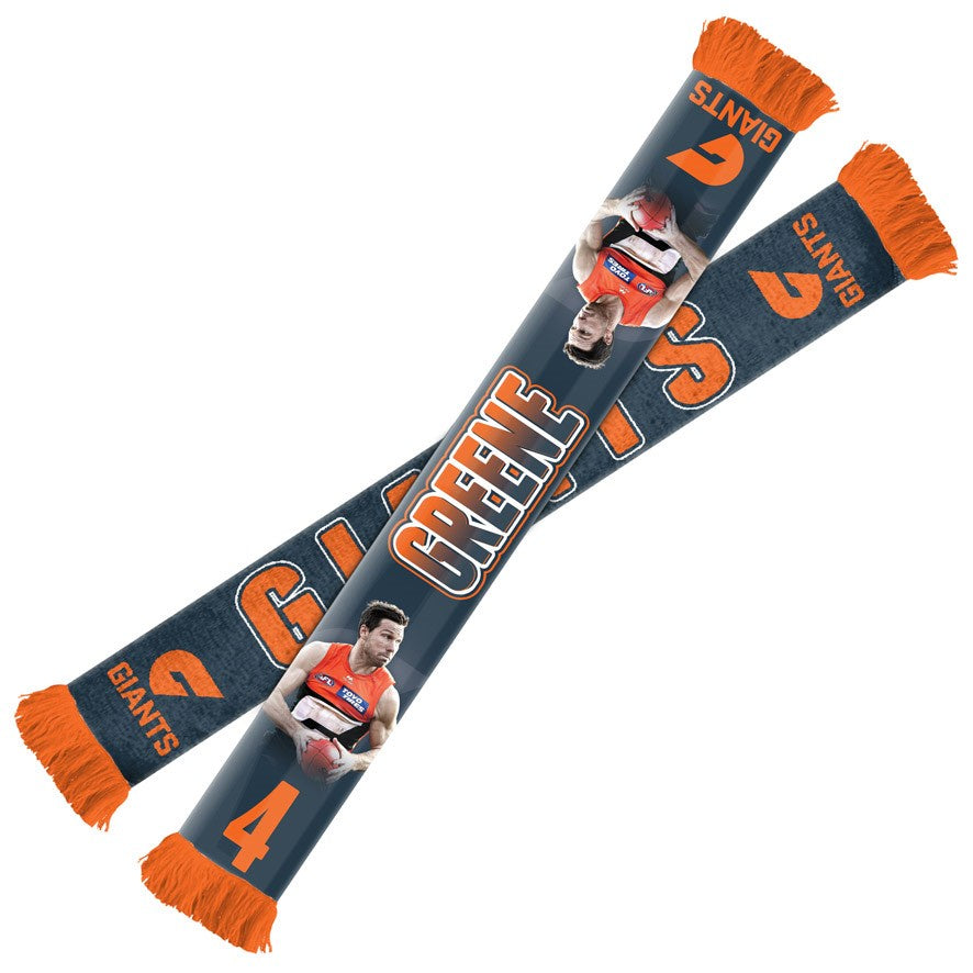 Greater Western Sydney Giants Player Scarf - Toby Greene
