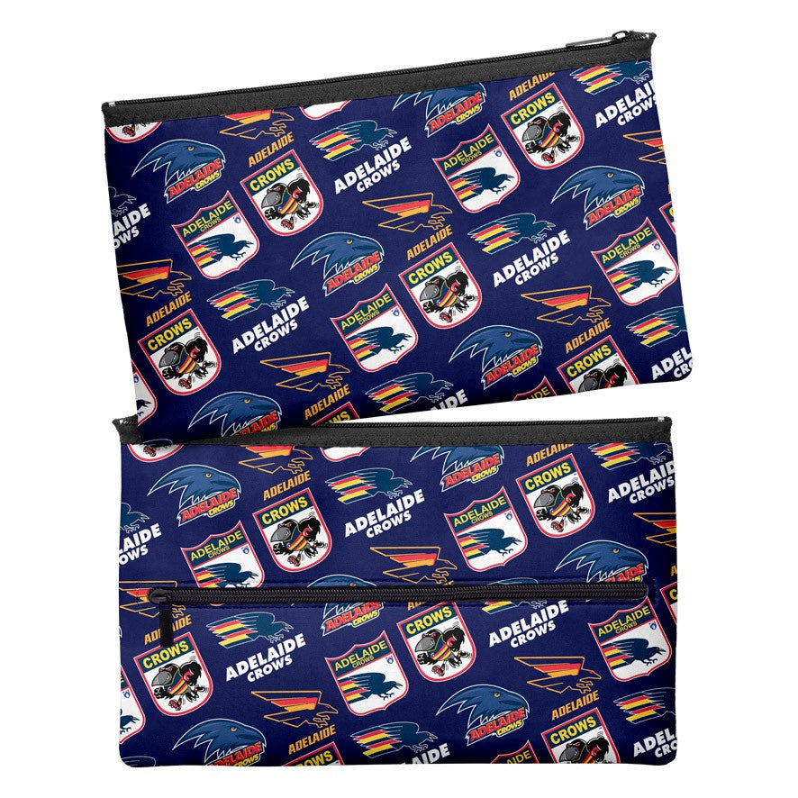 Adelaide Crows Pencil Case - Multi Logo
