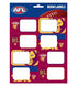 Brisbane Lions Book Labels