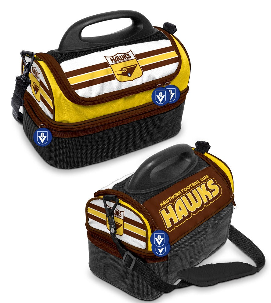 Hawthorn Hawks Retro Dome Cooler Bag