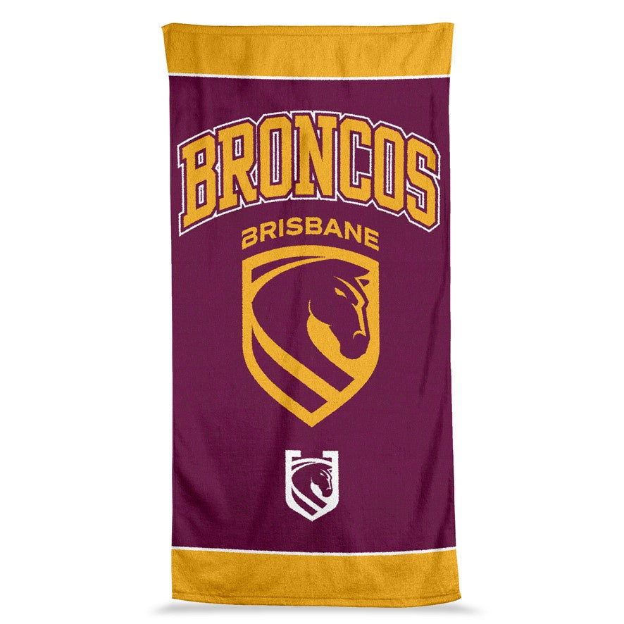 Brisbane Broncos Jumbo Towel
