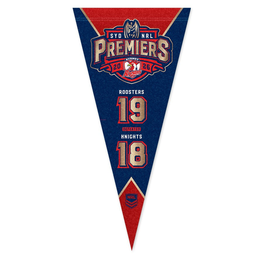 Sydney Roosters 2026 Premiers Pennant