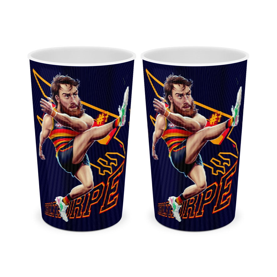 Adelaide Crows Plastic Tumbler - Riley Thilthorpe