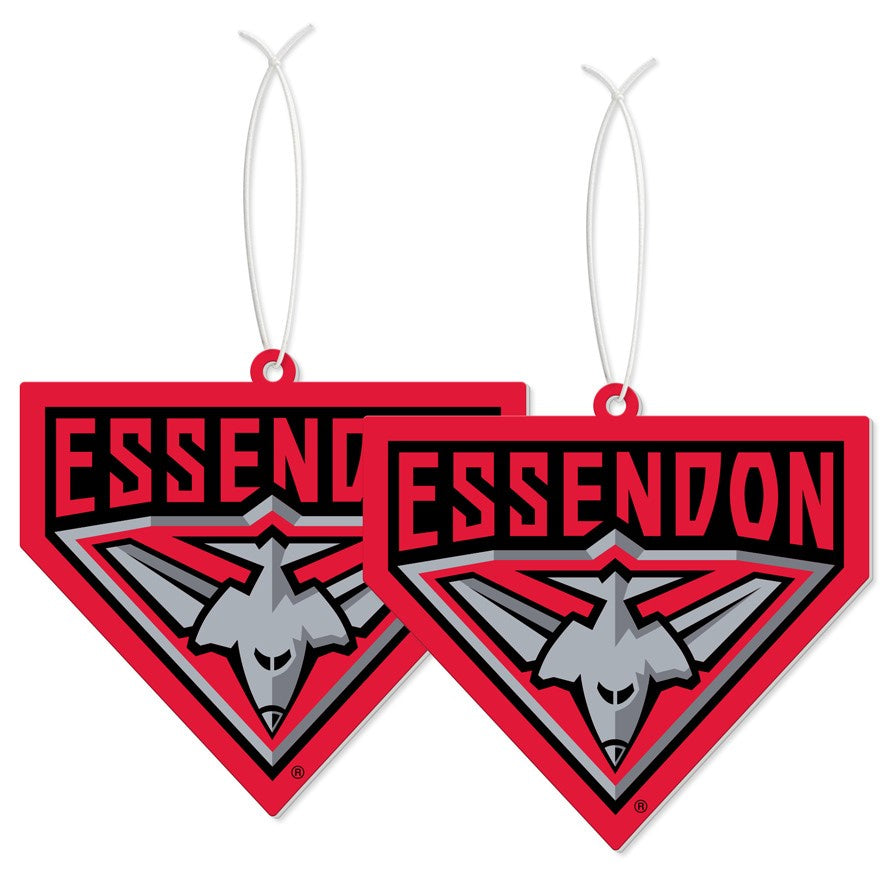Essendon Bombers Air Freshener 2 Pack