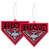 Essendon Bombers Air Freshener 2 Pack