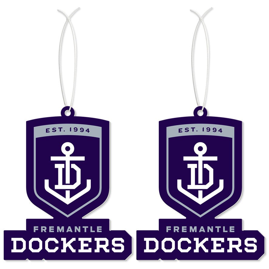Fremantle Dockers Air Freshener 2 Pack
