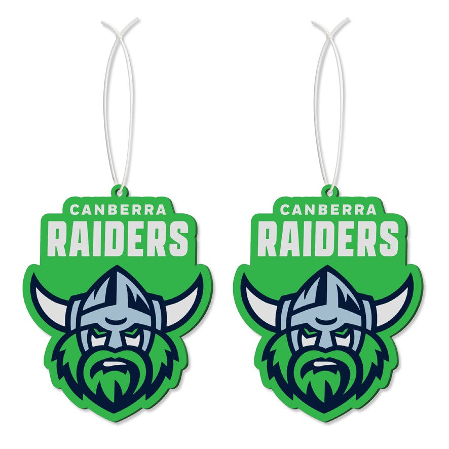 Canberra Raiders Pack Of 2 Air Fresheners