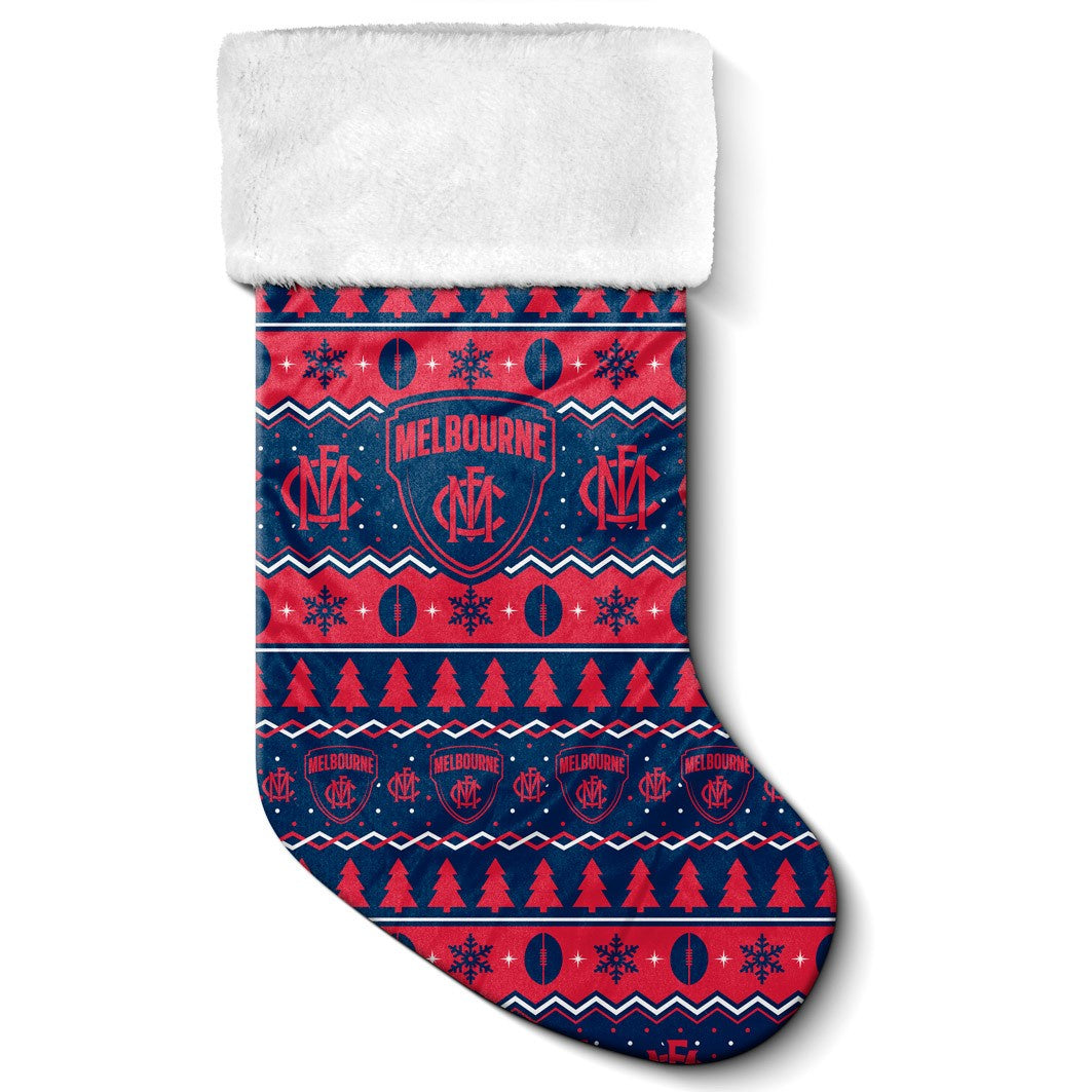 Melbourne Demons Christmas Stocking