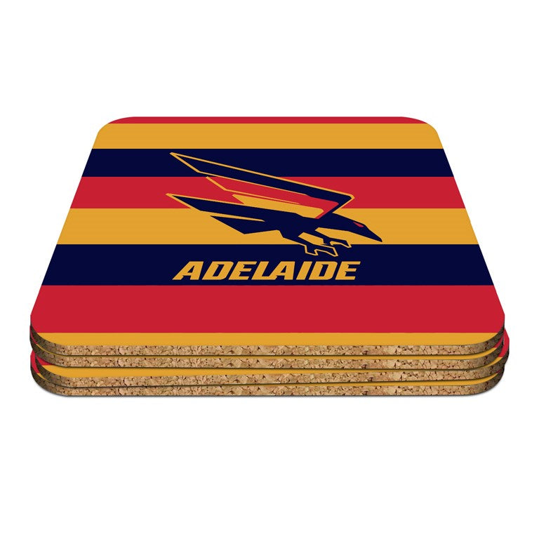 Adelaide Crows Coasters - 4 pack