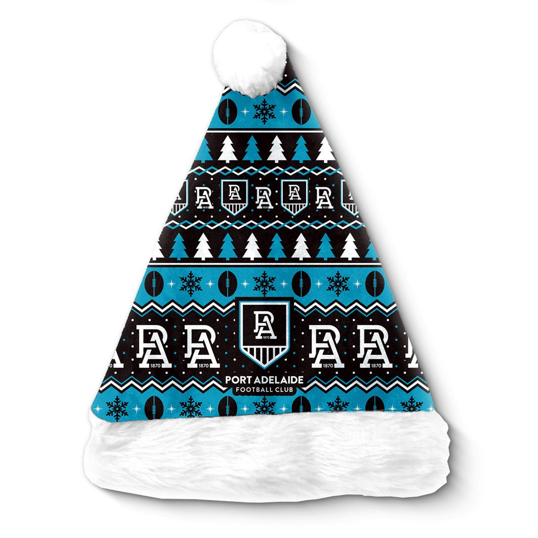 Port Adelaide Power Santa Hat