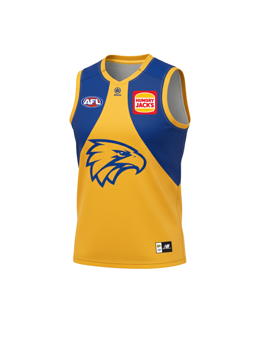 West Coast Eagles 2026 Clash Guernsey