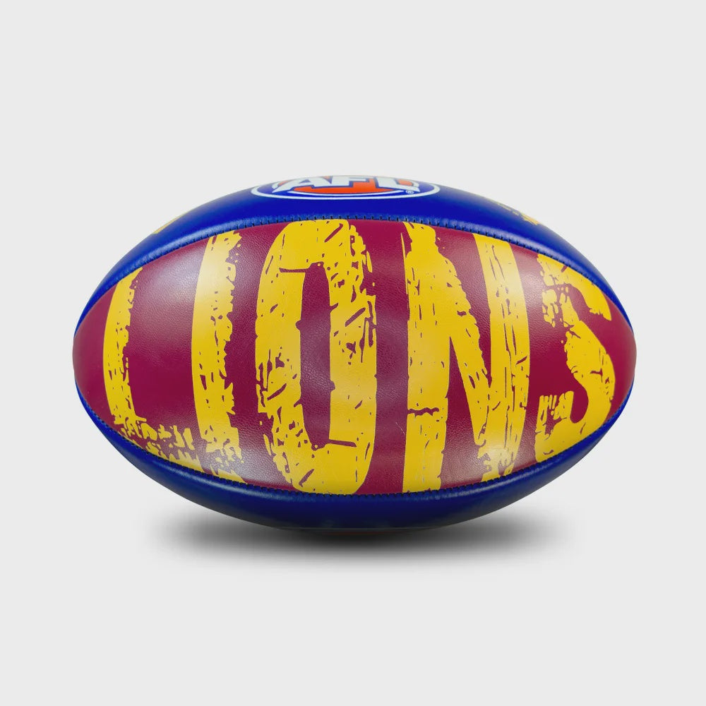 Brisbane Lions Team Icon Sherrin Football
