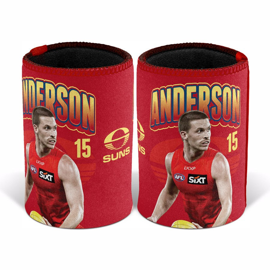 Gold Coast Suns Player Can Cooler - Noah Anderson