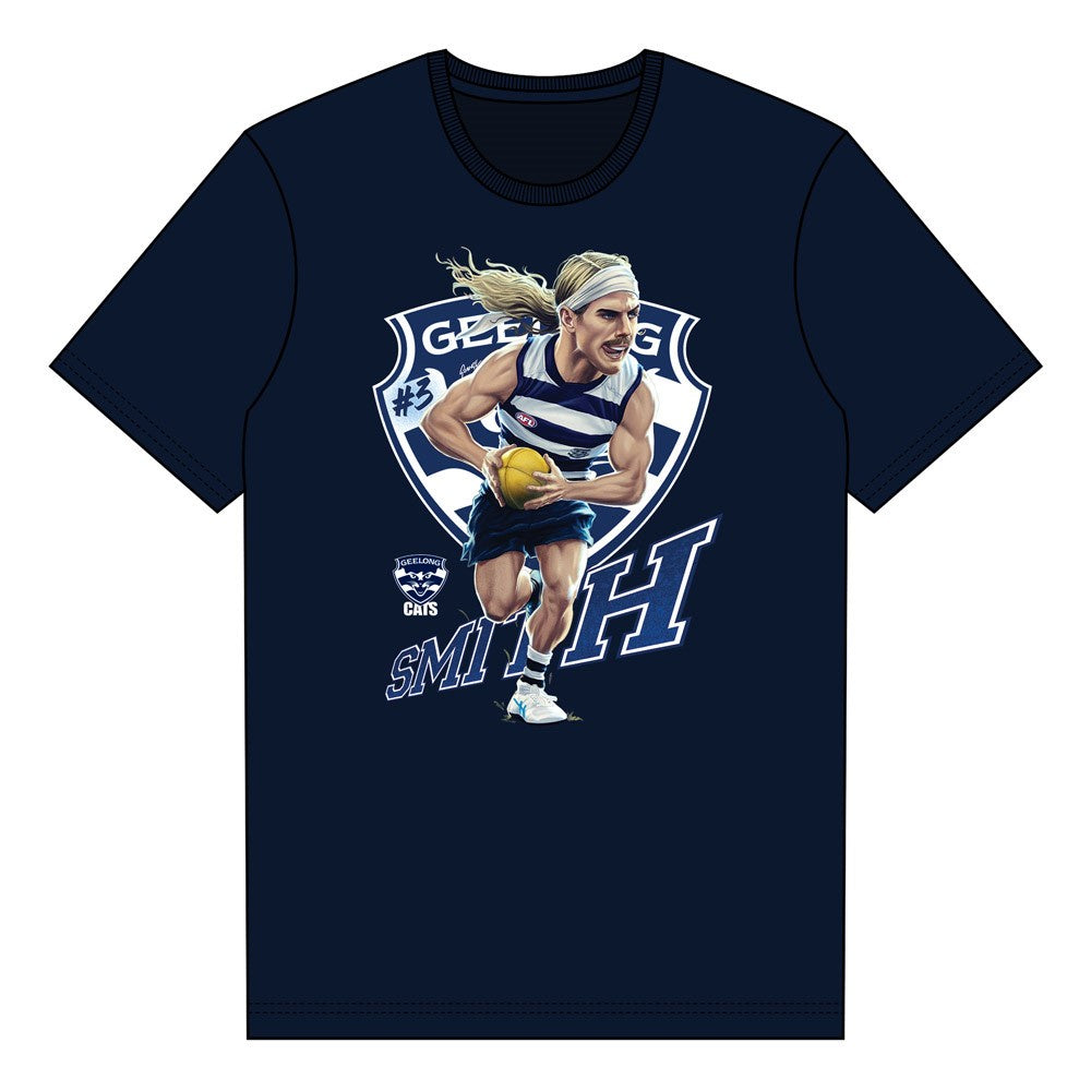 Geelong Cats  T-Shirt - Bailey Smith