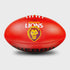 Brisbane Lions Club Leather Sherrin Football