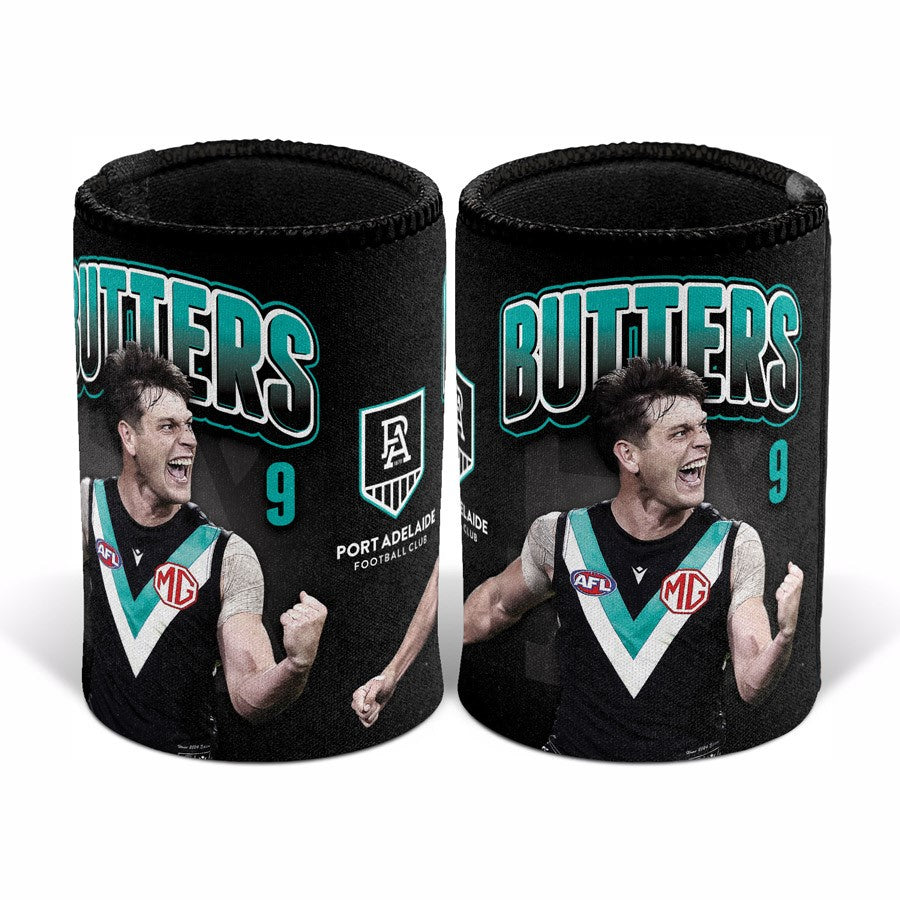 Port Adelaide Power Player Can Cooler - Zak Butters