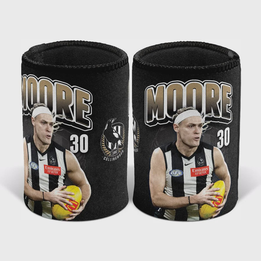 Collingwood Magpies Player Can Cooler- Darcy Moore