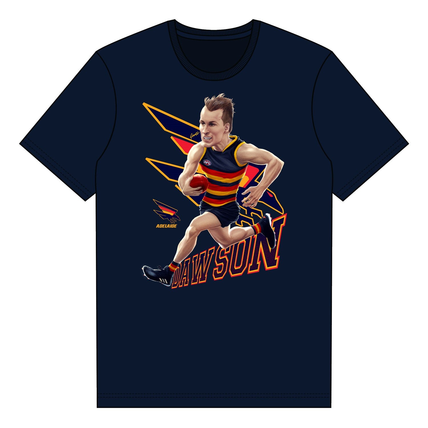 Adelaide Crows T-Shirt - Jordan Dawson
