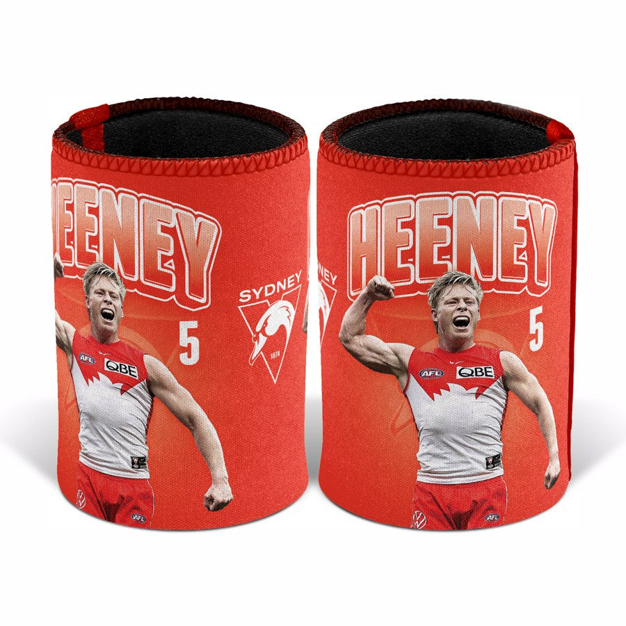 Sydney Swans Player Can Cooler - Isaac Heeney