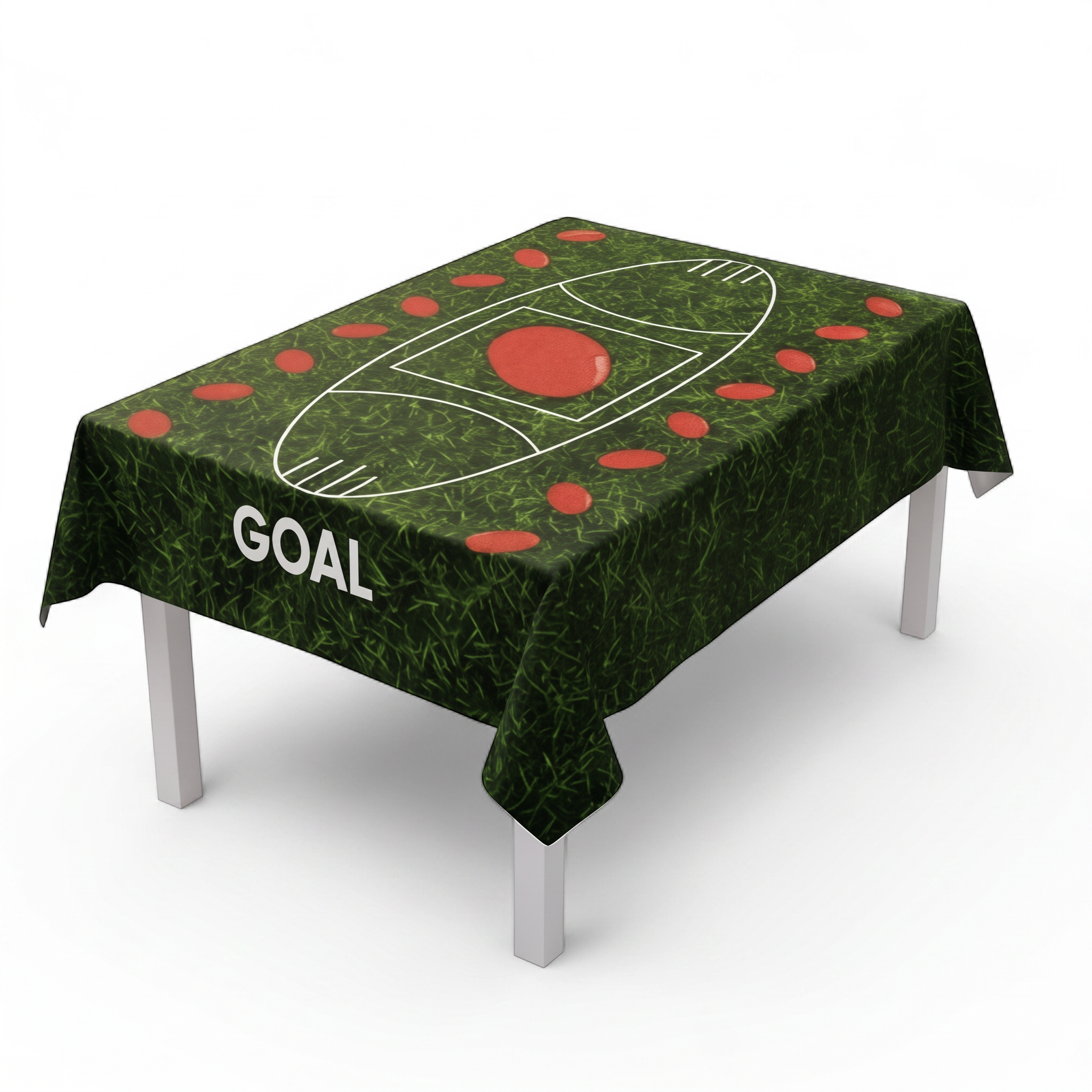AFL Plastic Table  Cover Football