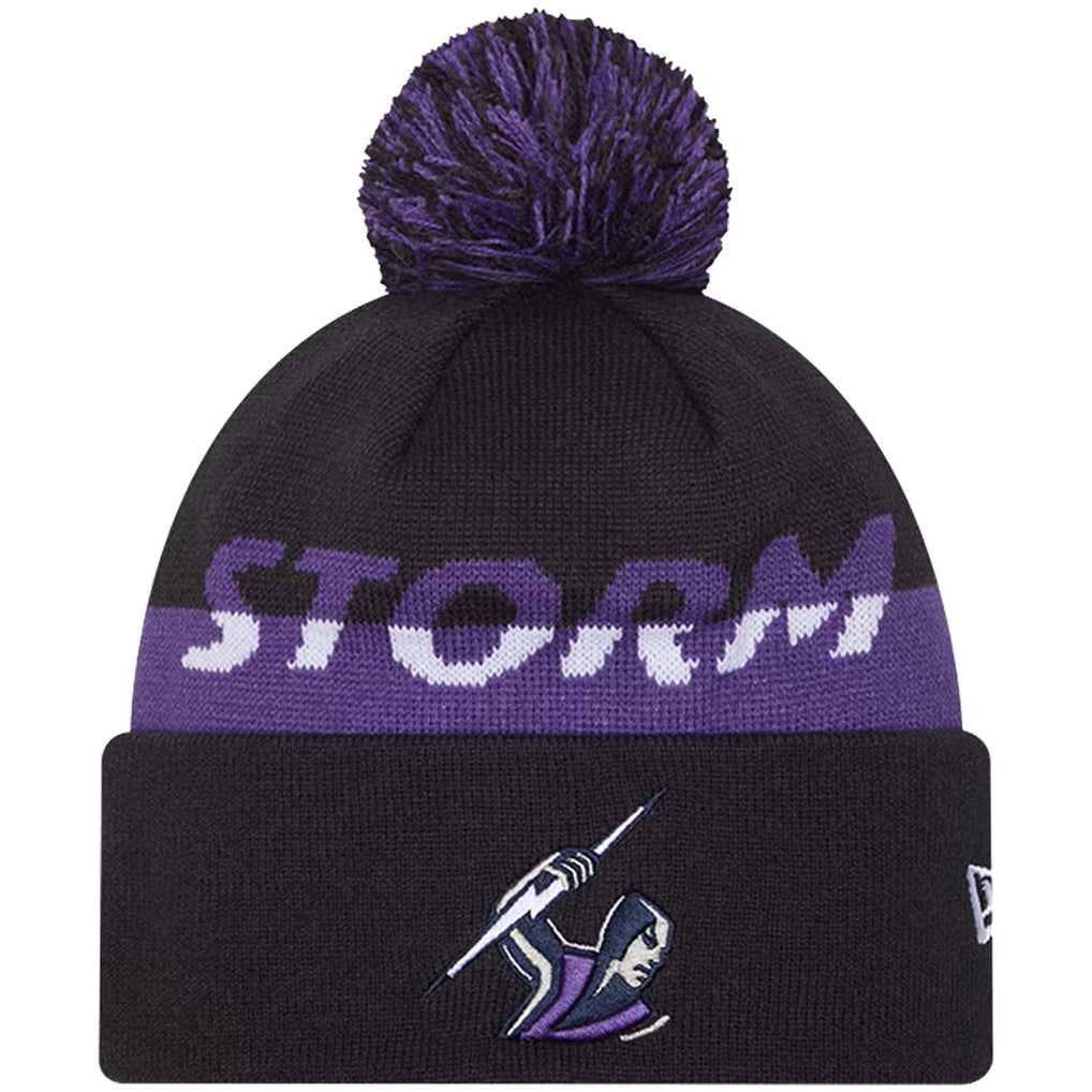 Melbourne Storm Split Script Beanie