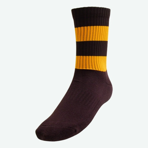Hawthorn Hawks Youth Elite Crew Socks