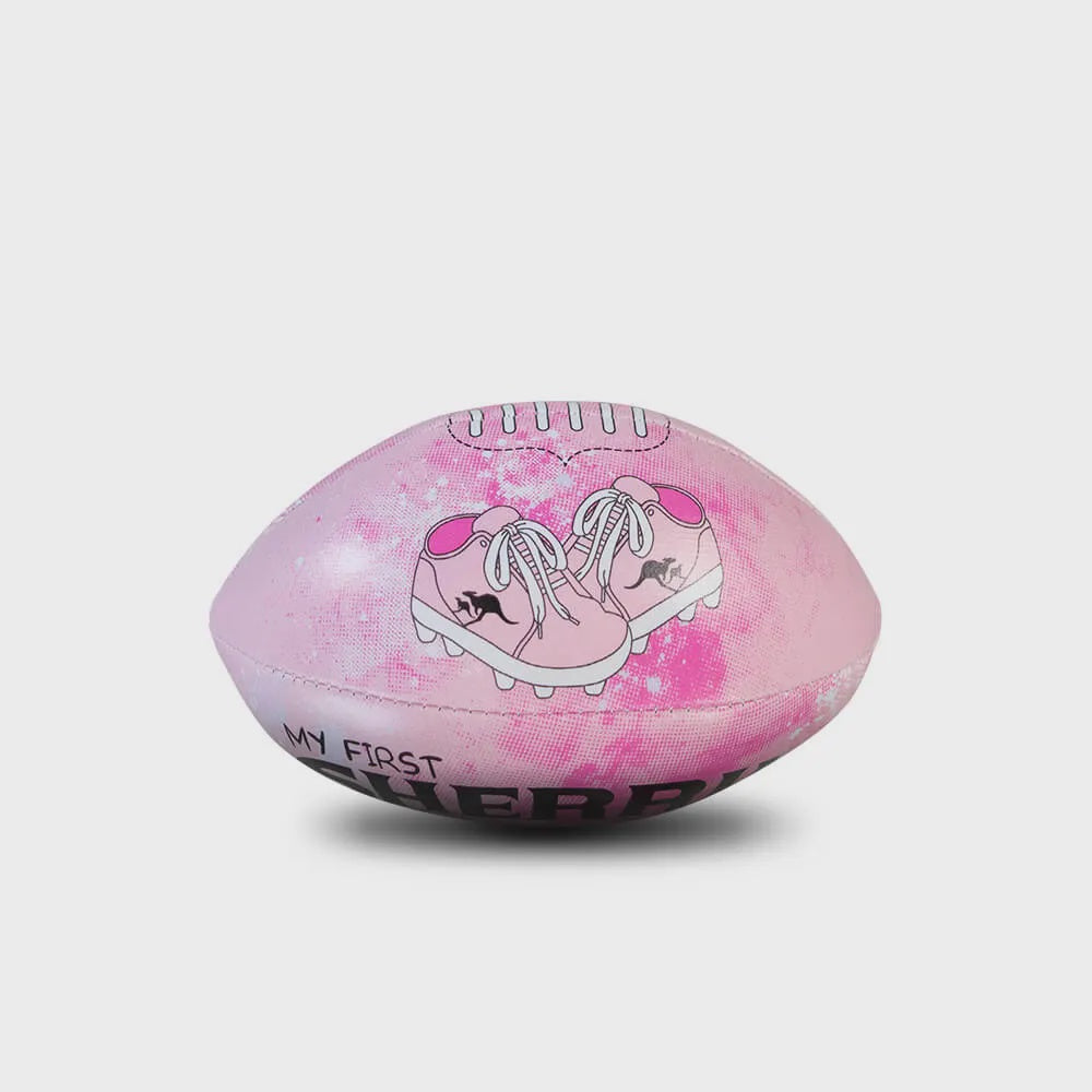 My 1st Mini Soft Sherrin Football - Pink